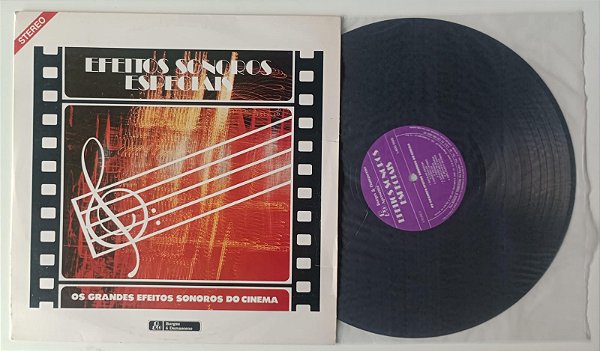 Disco de Vinil Grandes Efeitos Sonoros do Cinema - Lp Interprete Vários Artistas (1980) [usado]