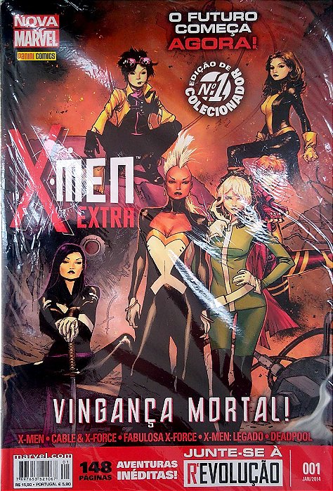 Gibi X-men Extra #1 Autor Marvel (2014) [usado]