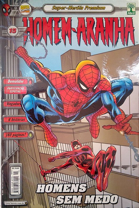 Gibi Super-heróis Premium - Homem-aranha #15 Autor Marvel (2001) [usado]