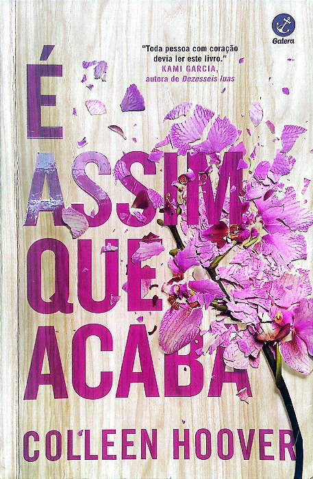 Livro é Assim que Acaba'' Autor Hoover, Colleen (2022) [usado]