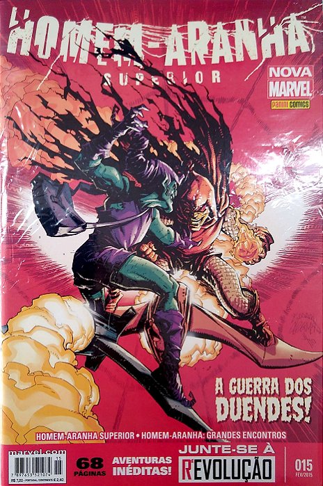 Gibi Homem-aranha Superior #15 Autor Marvel (2015) [usado]