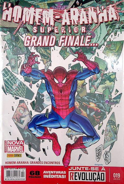 Gibi Homem-aranha Superior #19 Autor Marvel (2015) [usado]