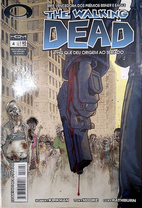Gibi The Walking Dead #4 Autor (2012) [usado]