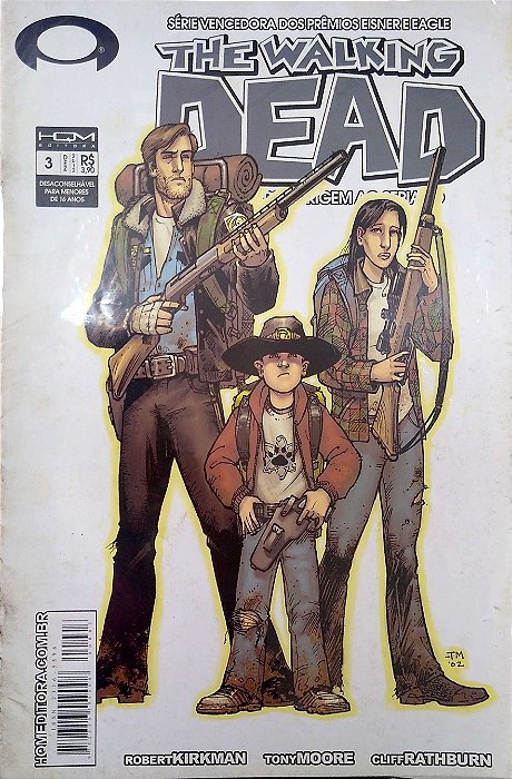 Gibi The Walking Dead #3 Autor (2012) [usado]