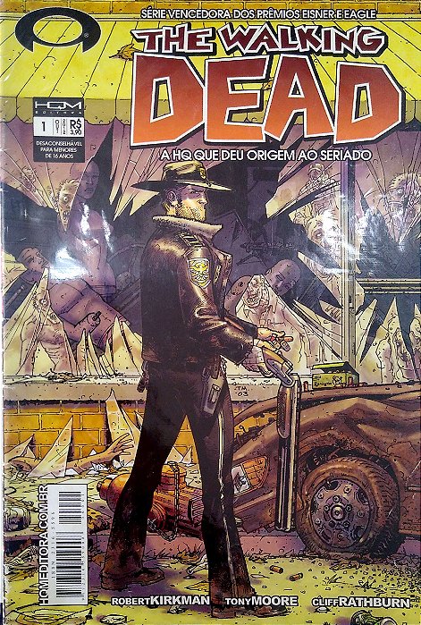 Gibi The Walking Dead #1 Autor (2012) [usado]