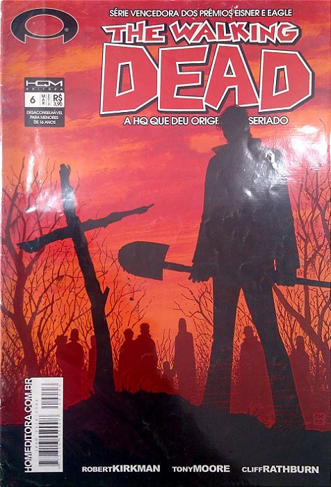 Gibi The Walking Dead #6 Autor (2013) [usado]