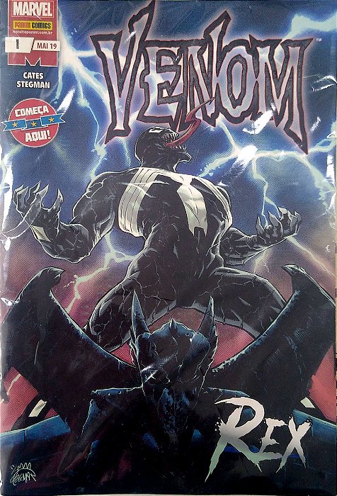 Gibi Venom #1 Autor (2019) [usado]