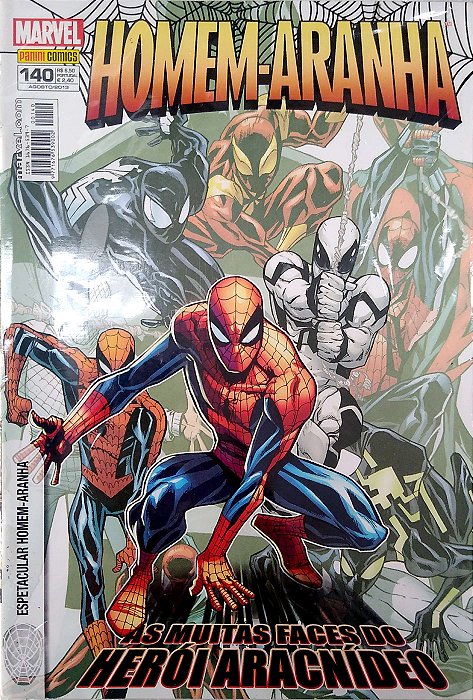 Gibi Homem-aranha #140 Autor (2013) [usado]