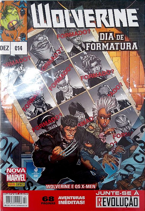 Gibi Wolverine #14 Autor (2014) [usado]