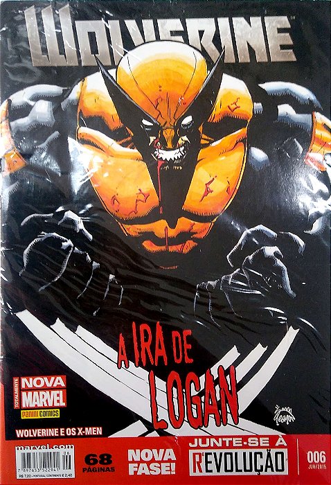 Gibi Wolverine #6 Autor (2015) [usado]