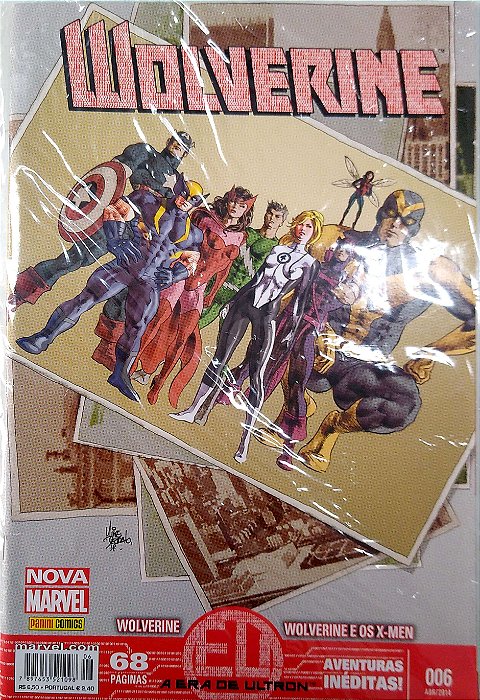 Gibi Wolverine #6 Autor (2014) [usado]