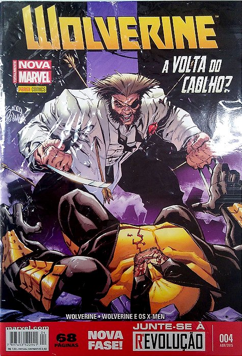 Gibi Wolverine #4 Autor (2015) [usado]