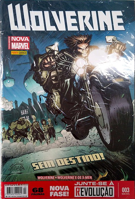 Gibi Wolverine #3 Autor (2015) [usado]