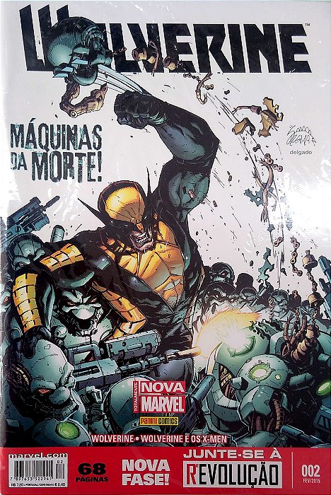 Gibi Wolverine #2 Autor (2015) [usado]