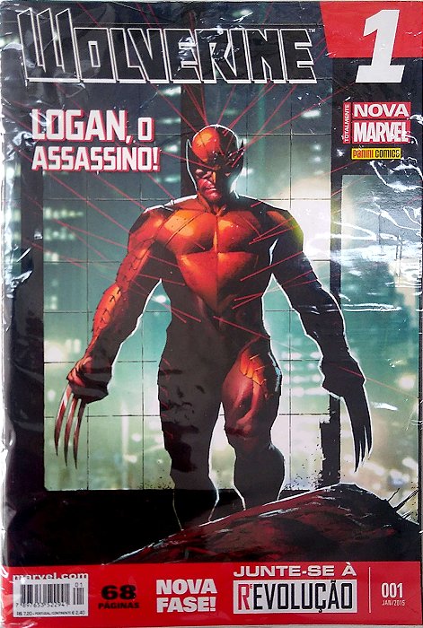 Gibi Wolverine #1 Autor (2015) [usado]