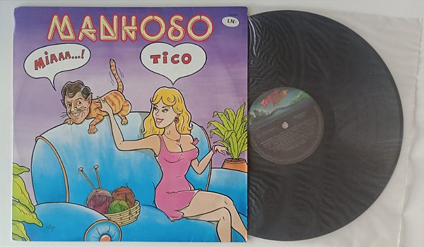 Disco de Vinil Manhoso - Lp 1988 Interprete Manhoso (1988) [usado]