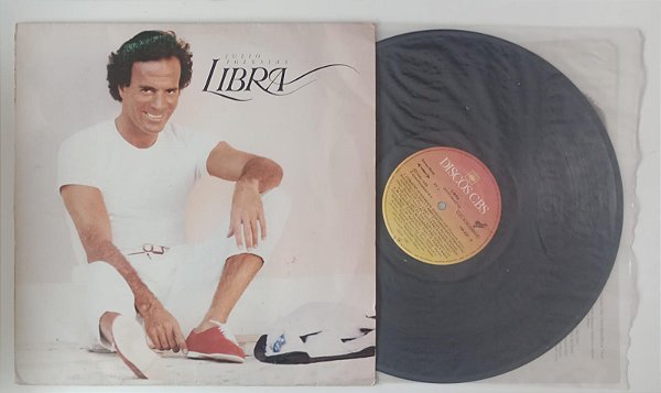 Disco de Vinil Libra - Lp 1985 Interprete Julio Iglesias (1985) [usado]