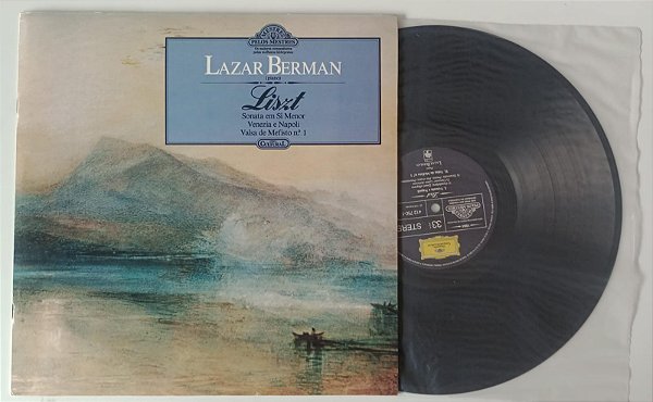 Disco de Vinil Lizst - Coleção Mestre Pelos Mestres Interprete Lazar Berman (1984) [usado]