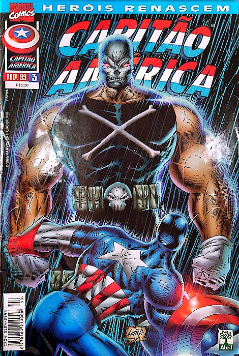 Gibi Capitão América #3 Autor Marvel (1999) [usado]