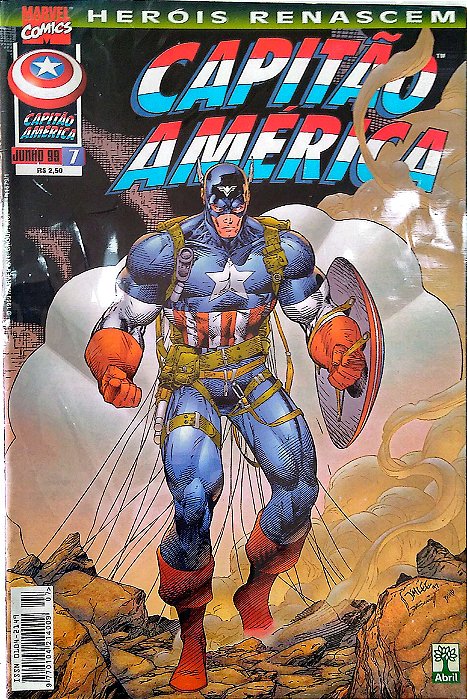 Gibi Capitão América #7 Autor Marvel (1999) [usado]