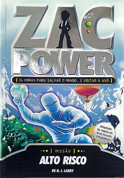 Livro Zac Power - Alto Risco Autor Larry, H. I. (2009) [usado]