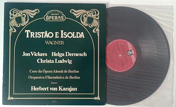 Disco de Vinil Wagner - Tristão e Isolda / Coleção Mestres da Música Interprete Vários Artistas (1983) [usado]