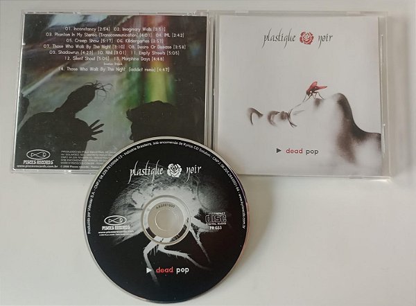 Cd Dead Pop [2008] Interprete Plastique Noir (2008) [seminovo]