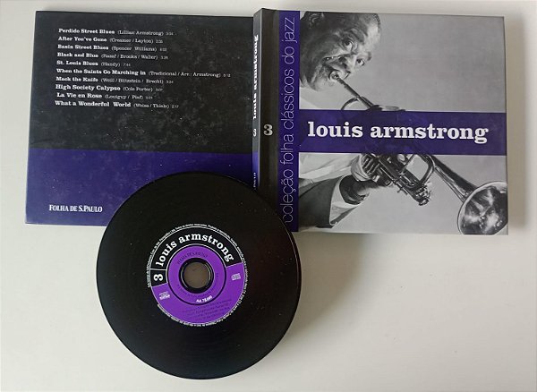 Cd Coleção Clássicos do Jazz 3 - Louis Armstrong Interprete Louis Armstrong (2007) [usado]