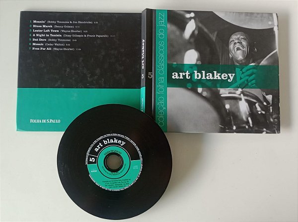 Cd Coleção Clássicos do Jazz 5 - Art Blakey Interprete Art Blakey (2007) [usado]