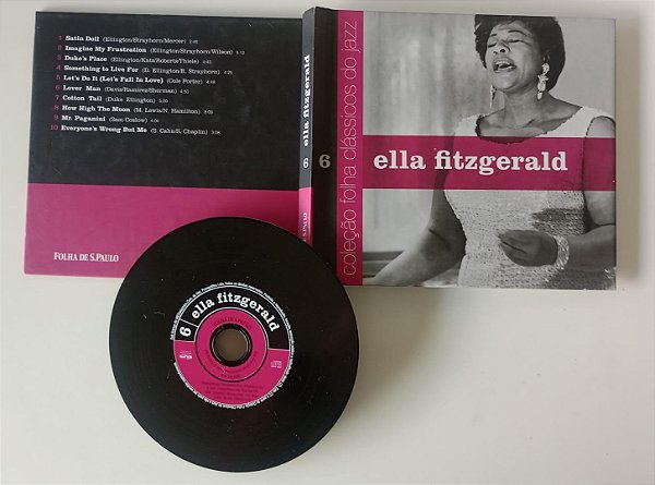 Cd Coleção Clássicos do Jazz 6 - Ella Fitzgerald Interprete Ella Flitzgerald (2007) [usado]