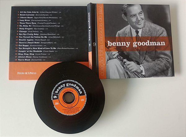 Cd Coleção Clássicos do Jazz 9 - Benny Goodman Interprete Benny Goodman (2007) [usado]