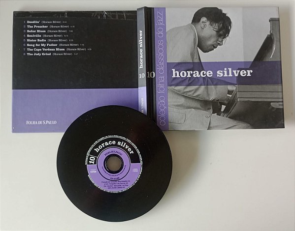 Cd Coleção Clássicos do Jazz 10 - Horace Silver Interprete Horace Silver (2007) [usado]