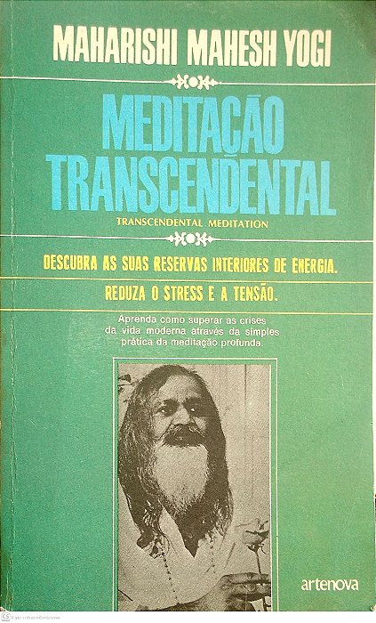 Livro Meditação Transcendental Autor Yogi, Maharishi Mahesh [usado]