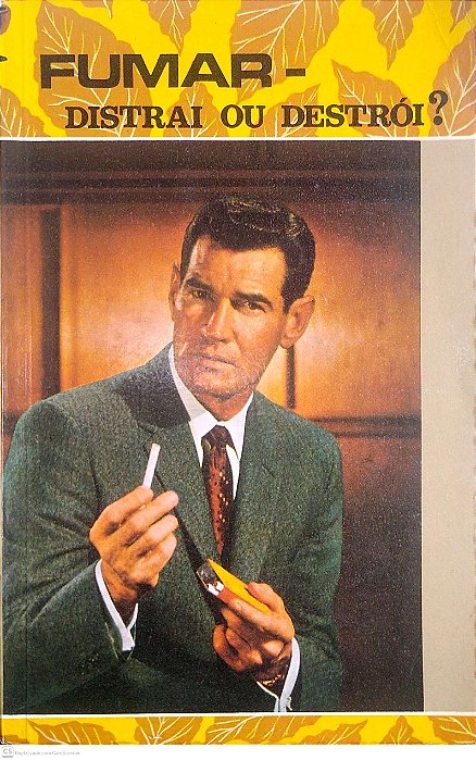 Livro Fumar - Distrai ou Destrói? Autor Shryock, Dr. Harold [usado]