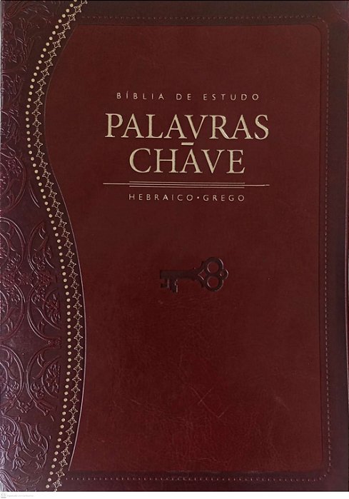 Livro Bíblia de Estudo Palavras Chave Hebraico e Grego Autor Vários Autores (2015) [seminovo]