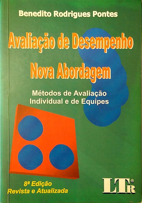 Livro Avaliação de Desempenho - Nova Abordagem Autor Pontes, Benedito Rodrigues (2002) [usado]
