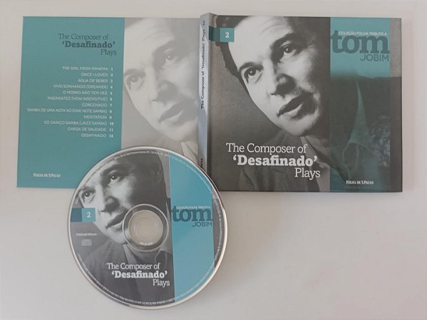 Cd The Composer Of ''desafinado'' Plays / Coleção Tom Jobim 2 - Folha de Sp Interprete Tom Jobim (2013) [seminovo]
