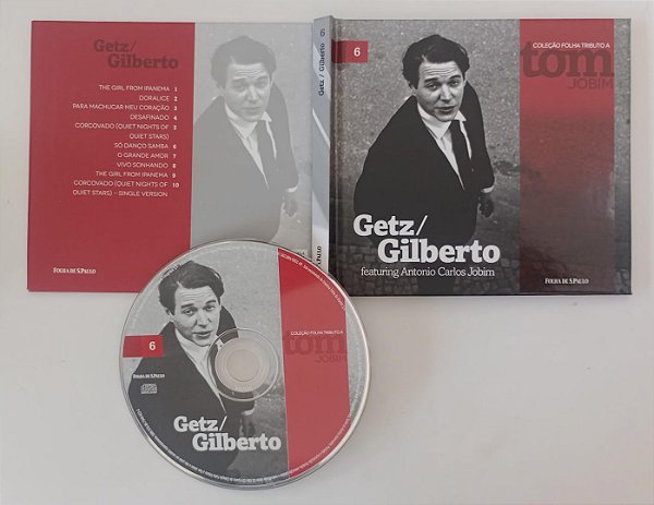 Cd Getz - Gilberto / Coleção Tom Jobim 6 - Folha de Sp Interprete Tom Jobim (2013) [seminovo]