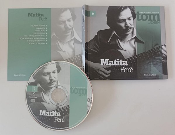 Cd Matita Perê / Coleção Tom Jobim 9 - Folha de Sp Interprete Tom Jobim (2013) [seminovo]