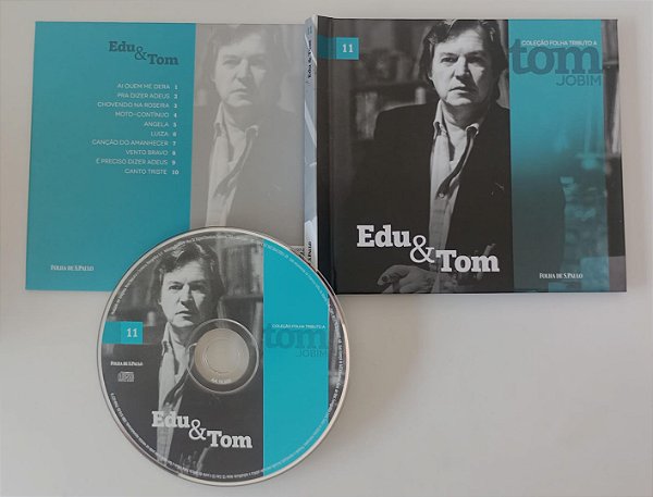 Cd Edu e Tom / Coleção Tom Jobim 11 - Folha de Sp Interprete Tom Jobim (2013) [seminovo]