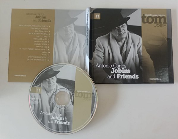 Cd Antonio Carlos Jobim And Friends / Coleção Tom Jobim 13 - Folha de Sp Interprete Tom Jobim (2013) [seminovo]