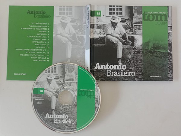 Cd Antonio Brasileiro / Coleção Tom Jobim 18 - Folha de Sp Interprete Tom Jobim (2013) [usado]