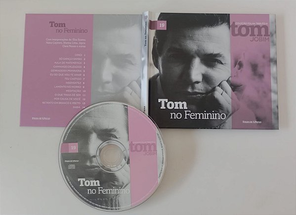 Cd Tom no Feminino / Coleção Tom Jobim 19 - Folha de Sp Interprete Tom Jobim (2013) [usado]