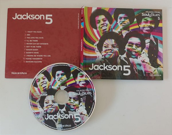 Cd Coleção Soul e Blues 5 Folha de Sp / Jackson 5 Interprete Jackson 5 (2015) [usado]