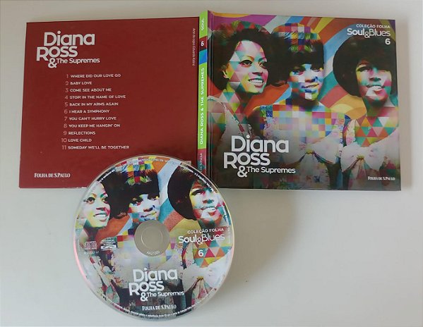 Cd Coleção Soul e Blues 6 Folha de Sp / Diana Ross e The Supremes Interprete Diana Ross e The Supremes (2015) [usado]