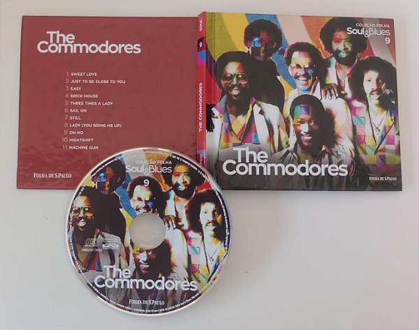 Cd Coleção Soul e Blues 9 Folha de Sp -the Commodores Interprete The Commodores (2015) [seminovo]