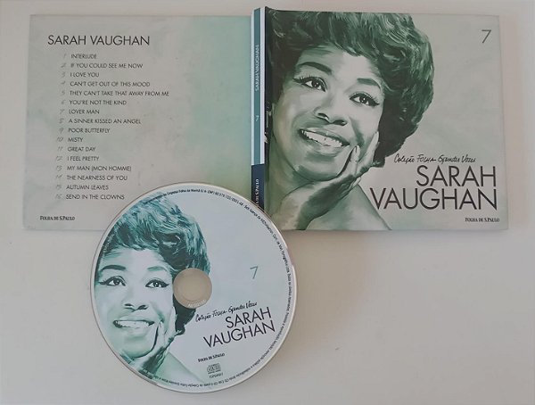 Cd Coleção Grandes Vozes 7 Folha de Sp / Sarah Vaughan Interprete Sarah Vaughan (2012) [usado]