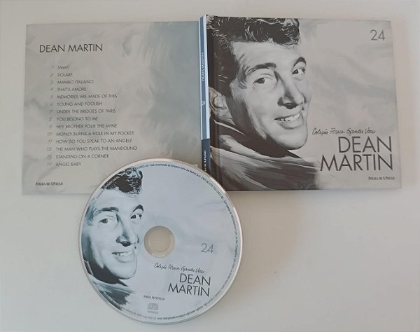 Cd Coleção Grandes Vozes 24 Folha de Sp / Dean Martin Interprete Dean Martin (2012) [usado]