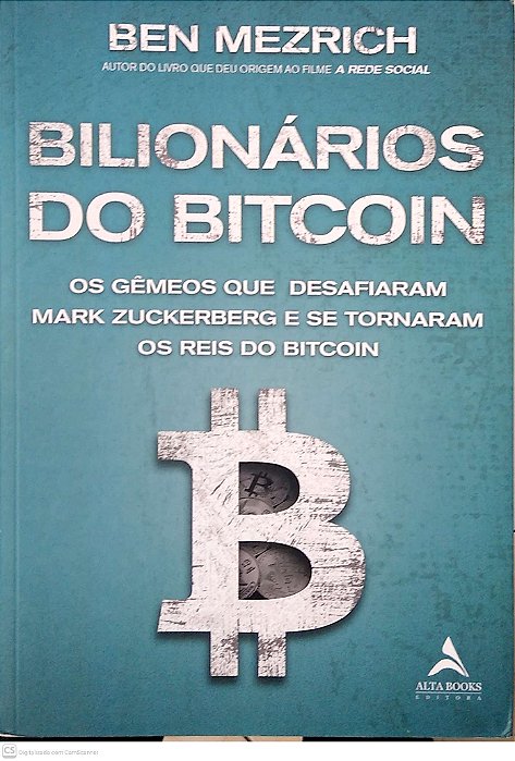 Livro Bilionários do Bitcoin Autor Mezrich, Ben (2021) [usado]