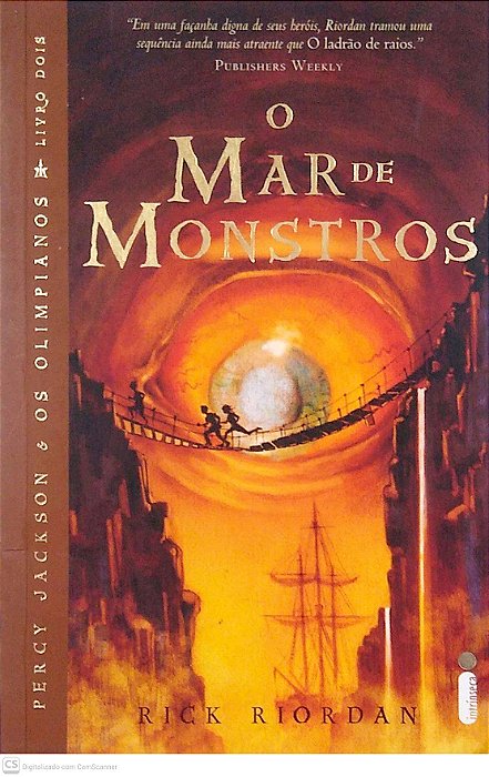 Livro o Mar de Monstros Autor Riordan, Rick (2009) [usado]